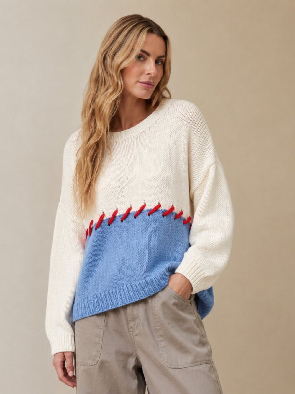 hanianewyork x SHARI'S PLACE Soundview Sweater